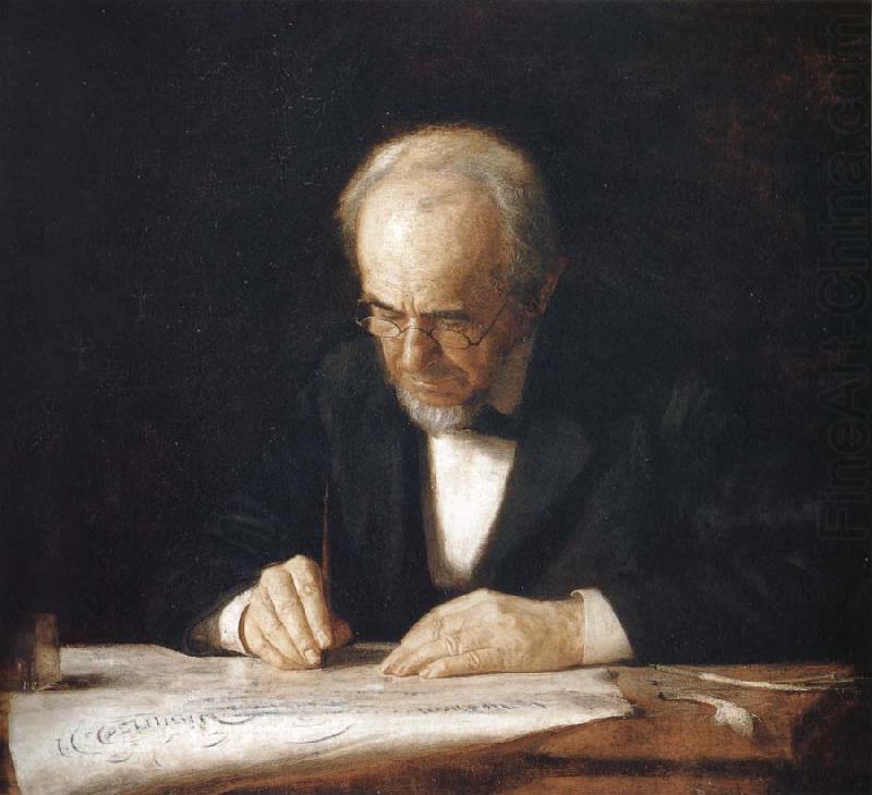 Write Master, Thomas Eakins